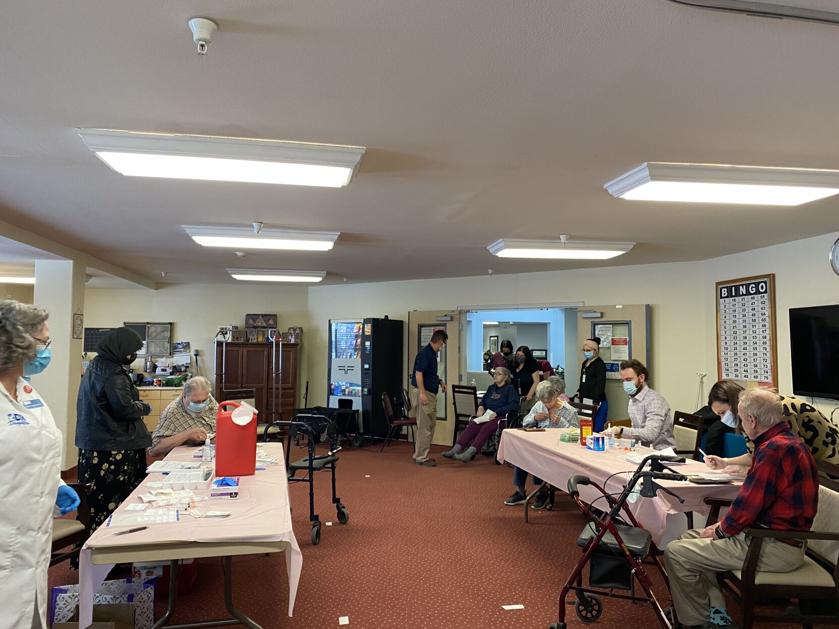 Solstice residents receive vaccine